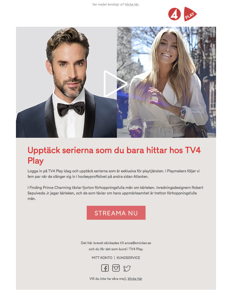 tv4 play page